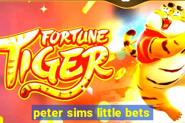 peter sims little bets