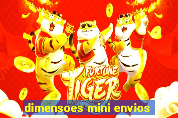 dimensoes mini envios