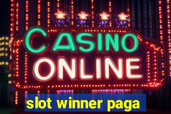 slot winner paga