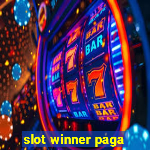 slot winner paga