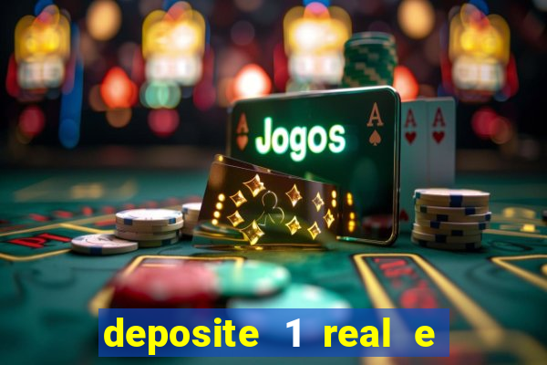 deposite 1 real e ganhe 10 vai de bet