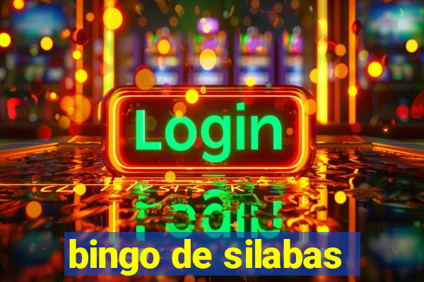 bingo de silabas