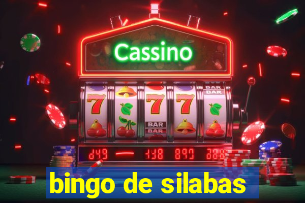 bingo de silabas