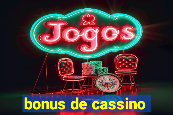 bonus de cassino