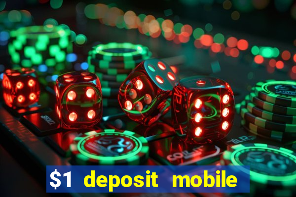 $1 deposit mobile casino australia