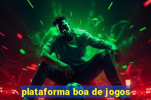 plataforma boa de jogos