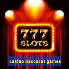 casino baccarat games