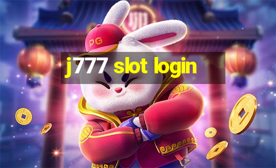 j777 slot login