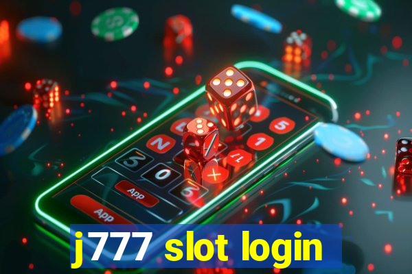 j777 slot login