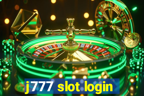 j777 slot login