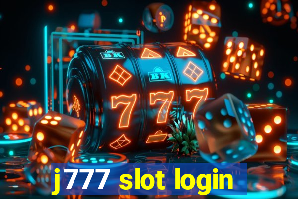 j777 slot login