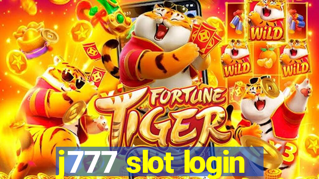 j777 slot login