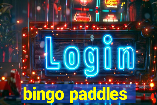 bingo paddles