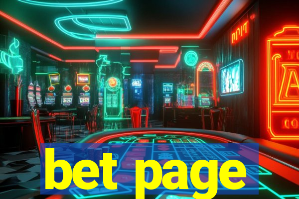 bet page