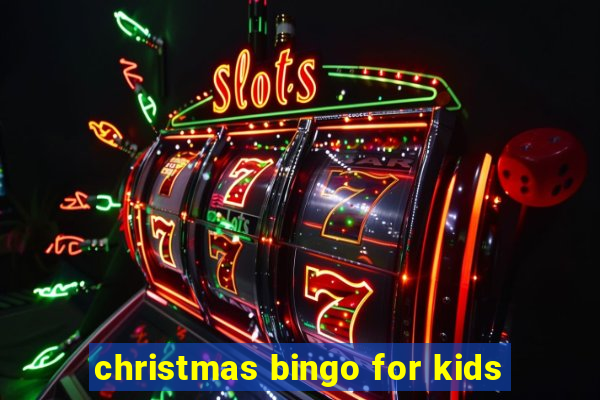 christmas bingo for kids