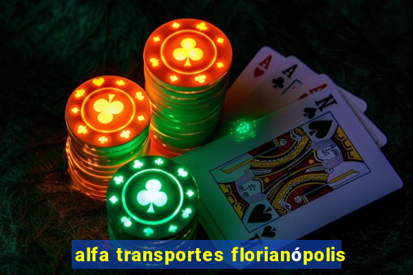 alfa transportes florianópolis