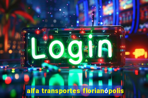 alfa transportes florianópolis