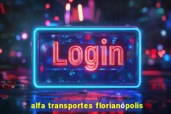 alfa transportes florianópolis