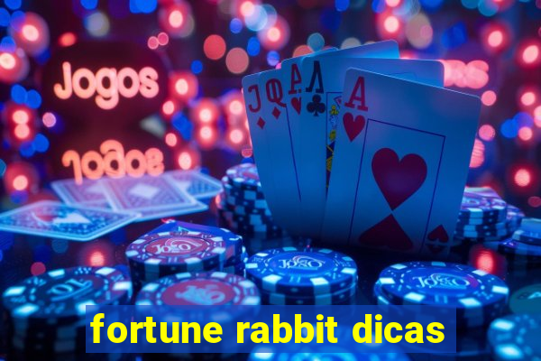 fortune rabbit dicas