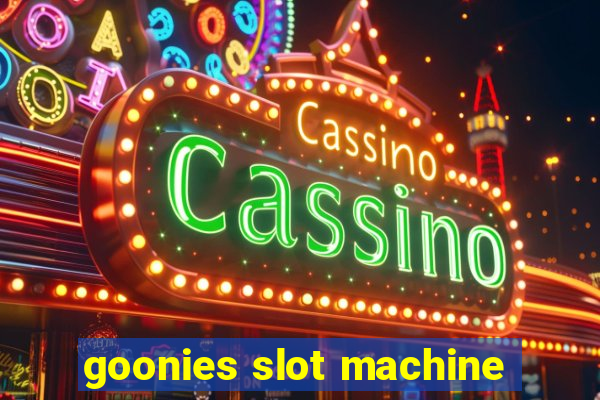 goonies slot machine