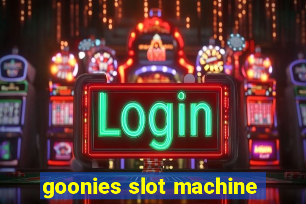 goonies slot machine