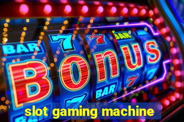 slot gaming machine