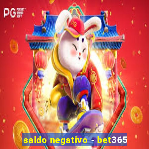 saldo negativo - bet365