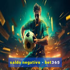 saldo negativo - bet365