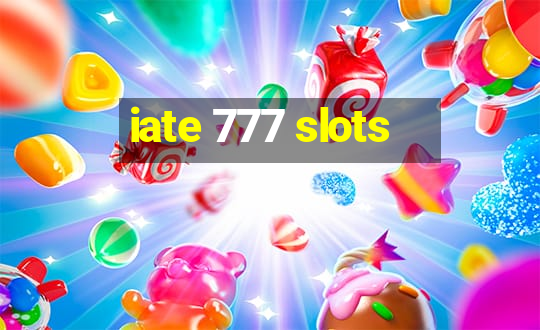 iate 777 slots