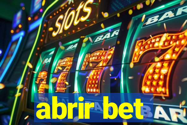 abrir bet