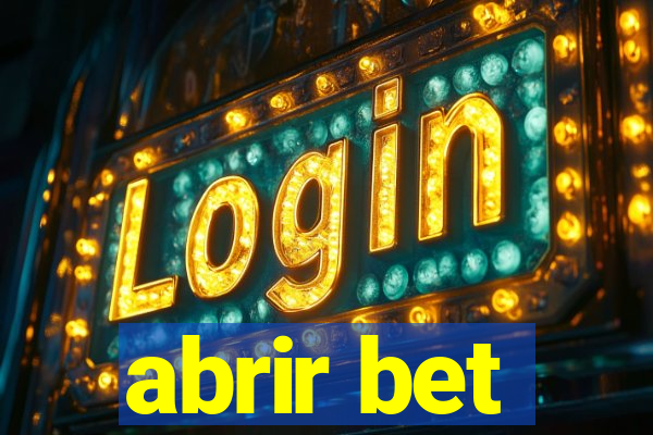 abrir bet