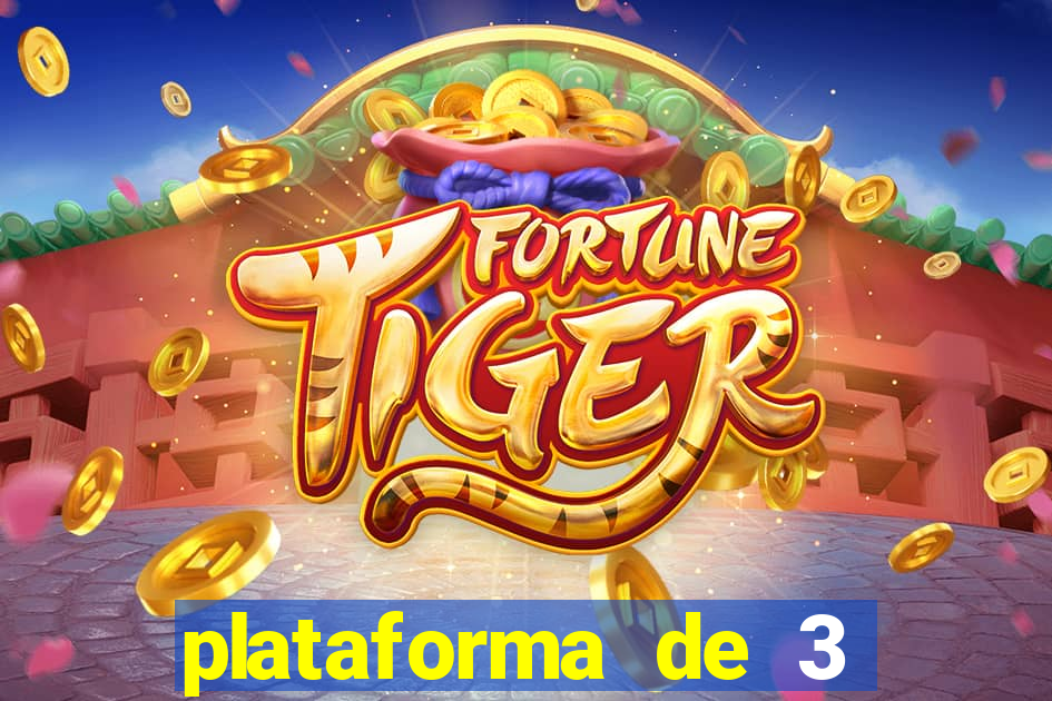 plataforma de 3 reais slots