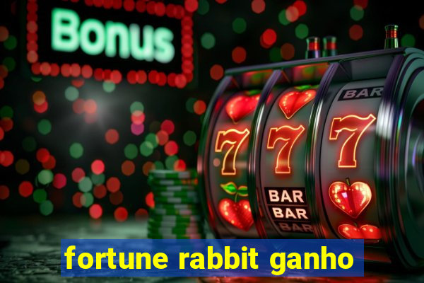 fortune rabbit ganho