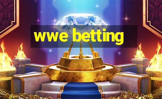 wwe betting