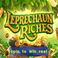 spin to win real cash game