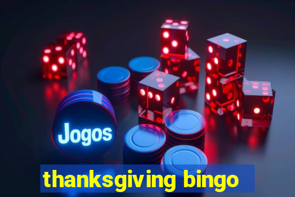 thanksgiving bingo