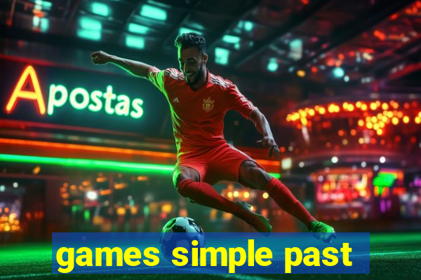 games simple past