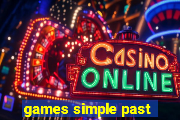 games simple past