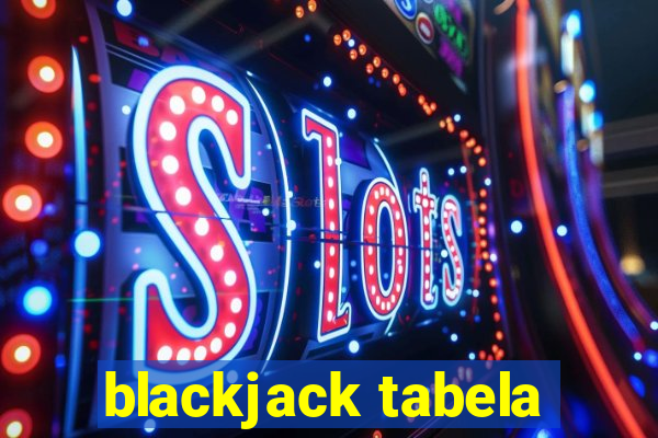 blackjack tabela