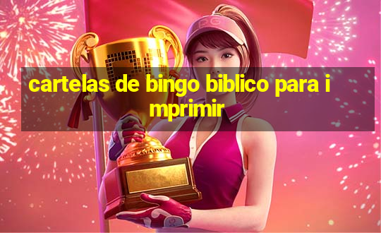 cartelas de bingo biblico para imprimir