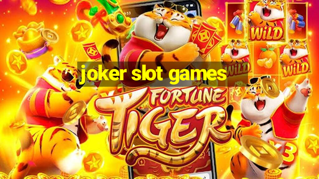 joker slot games