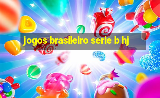 jogos brasileiro serie b hj