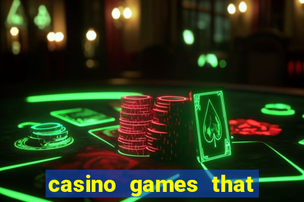 casino games that pay real money with no deposit