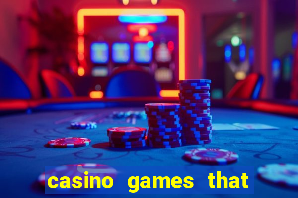 casino games that pay real money with no deposit