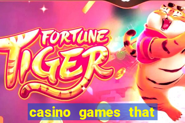 casino games that pay real money with no deposit