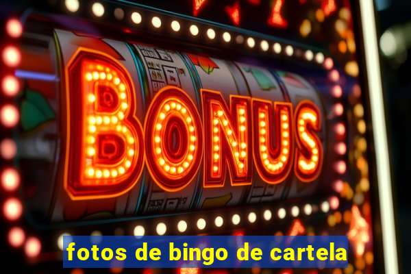 fotos de bingo de cartela