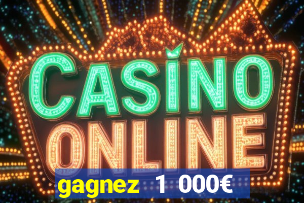 gagnez 1 000€ sur jow