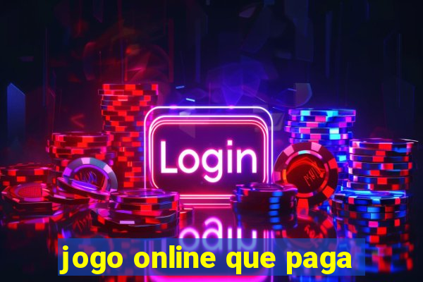 jogo online que paga