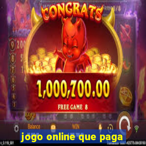 jogo online que paga