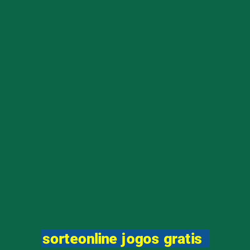 sorteonline jogos gratis